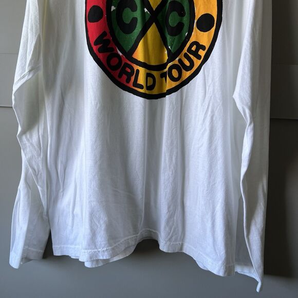 Cross Colours Men Bruno Mars 24k Magic Concert Tour Hoodie Tee Sz M Long Sleeve - Picture 6 of 13